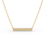 Coordinates Diamond Legend Necklace
